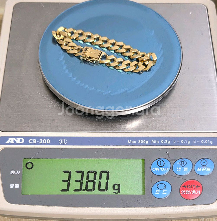 18k체인팔찌,남성팔찌,여성팔찌,팔각체인팔찌,할로우팔찌--3