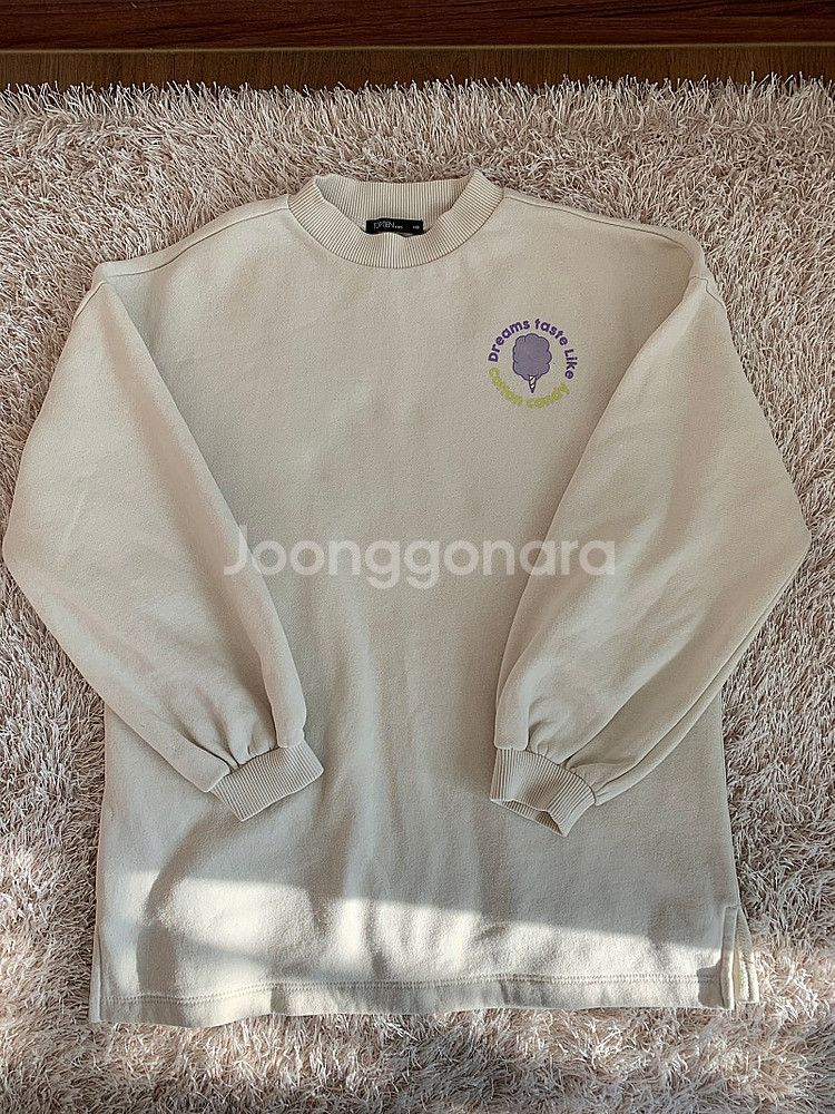 140 여아옷>> 후리스 2종 + 티셔츠 2종--5