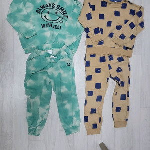 남아 120 상하복 4세트