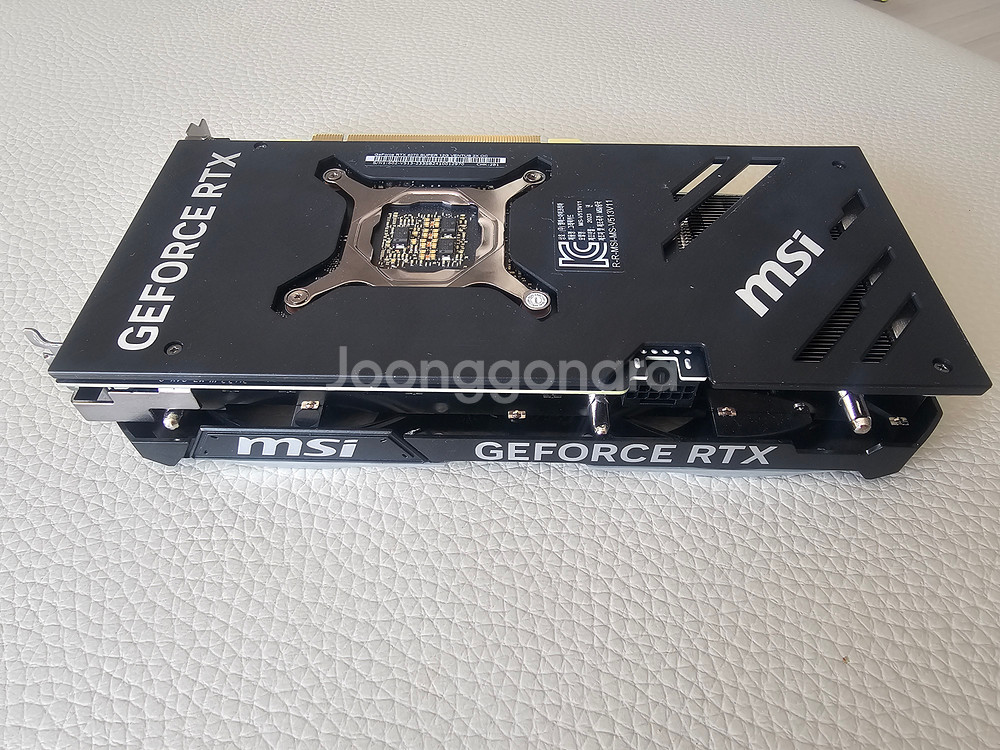 그래픽카드 MSI 지포스 RTX 4070 Super VENTUS 2X OC--5