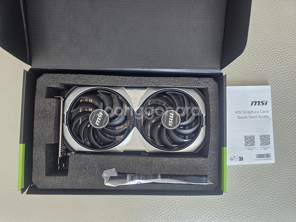 그래픽카드 MSI 지포스 RTX 4070 Super VENTUS 2X OC--6