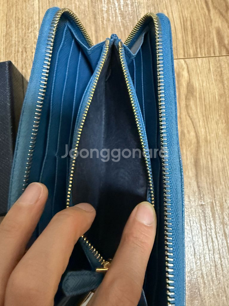 프라다 사피아노 장지갑 판매--5