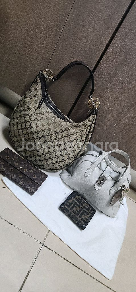 분크 크로스백/참키링 / 구찌 인터로킹 호보백--4