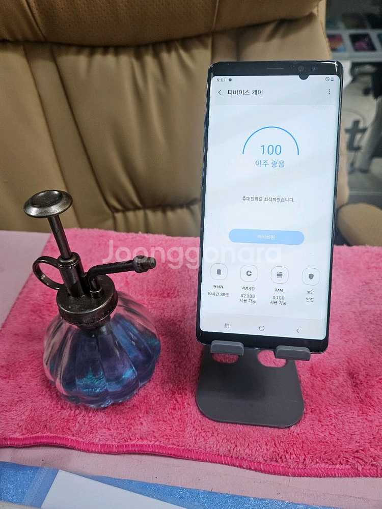 갤럭시 노트8 64GB 블루 95000원--3