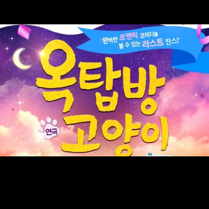 옥탑방고양이 공연 티켓 2인
