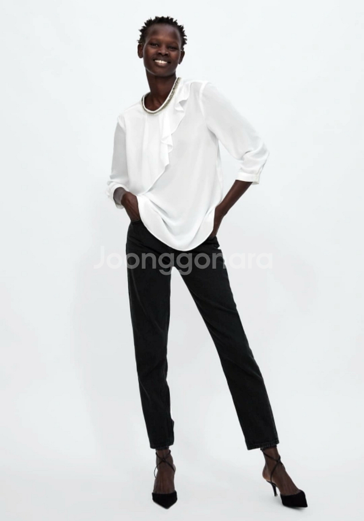 ZARA 자라 블라우스 새상품 판매--0