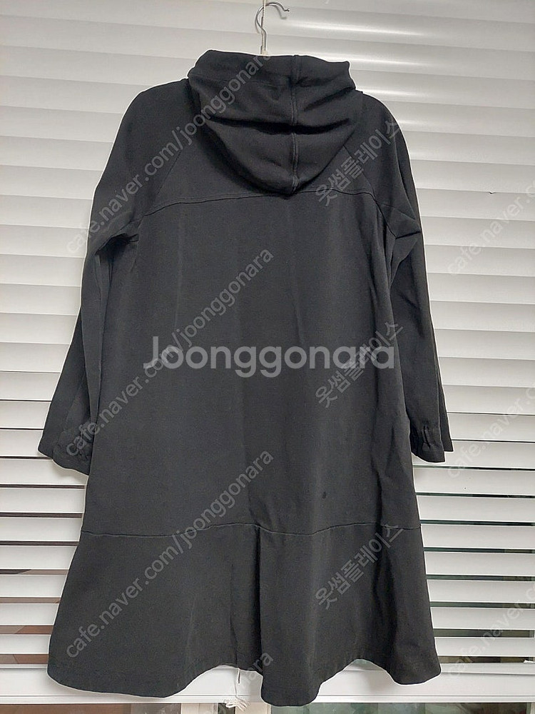 한섬 sjsj 두툼 겨울 원피스 후드 주머니 셔림 ㅇ--1