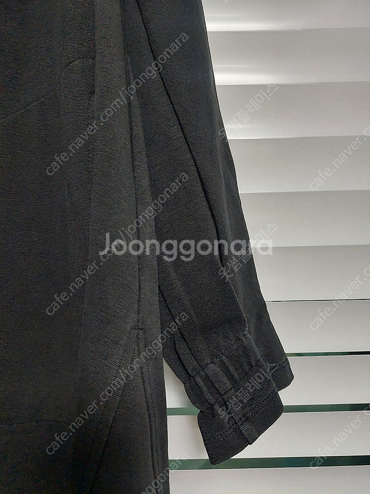 한섬 sjsj 두툼 겨울 원피스 후드 주머니 셔림 ㅇ--2