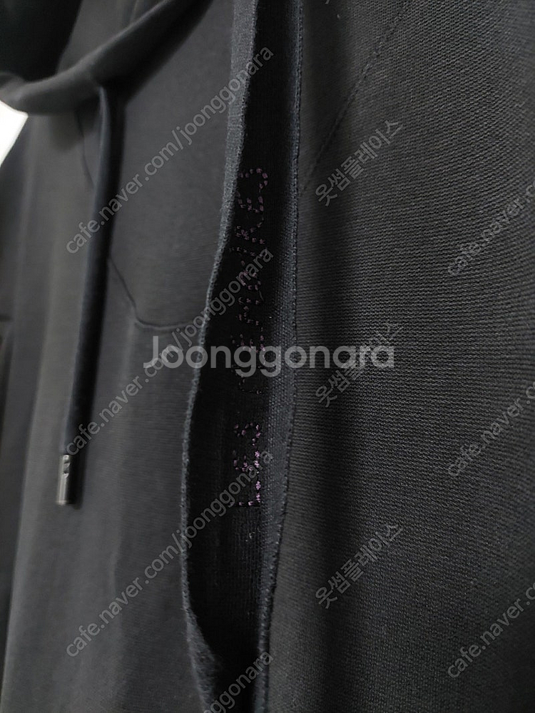 한섬 sjsj 두툼 겨울 원피스 후드 주머니 셔림 ㅇ--5