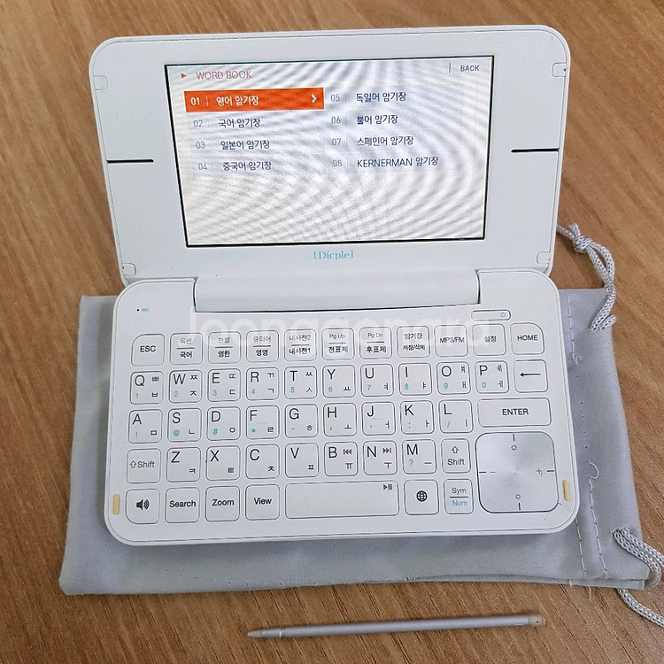 아이리버 딕플 D250 전자사전 어학연수용--4