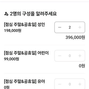 서울 신라호텔 더파크뷰 뷔페 식사권 2매