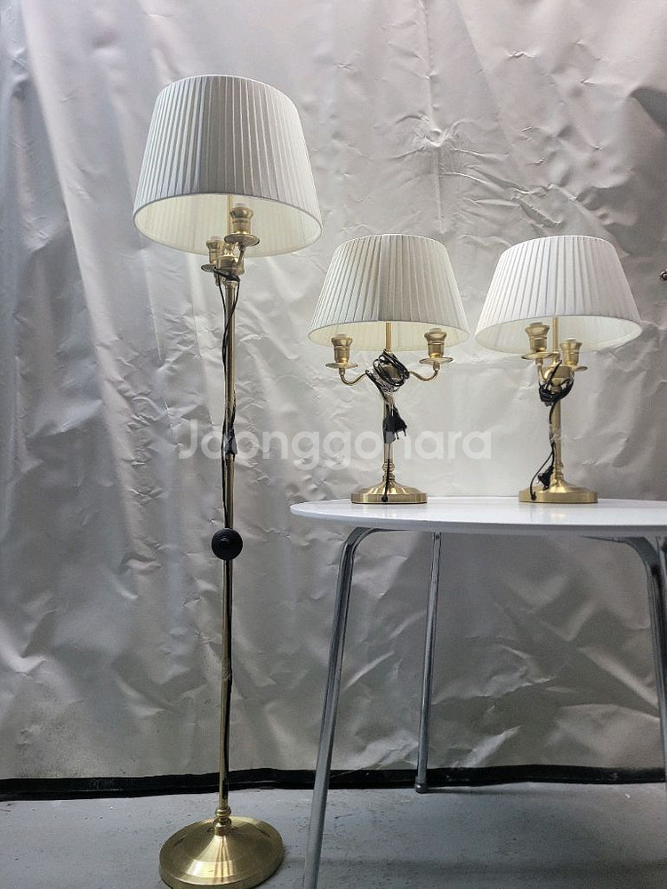 한샘 뉴 엘리시아 테이블램프 플로어램프--0