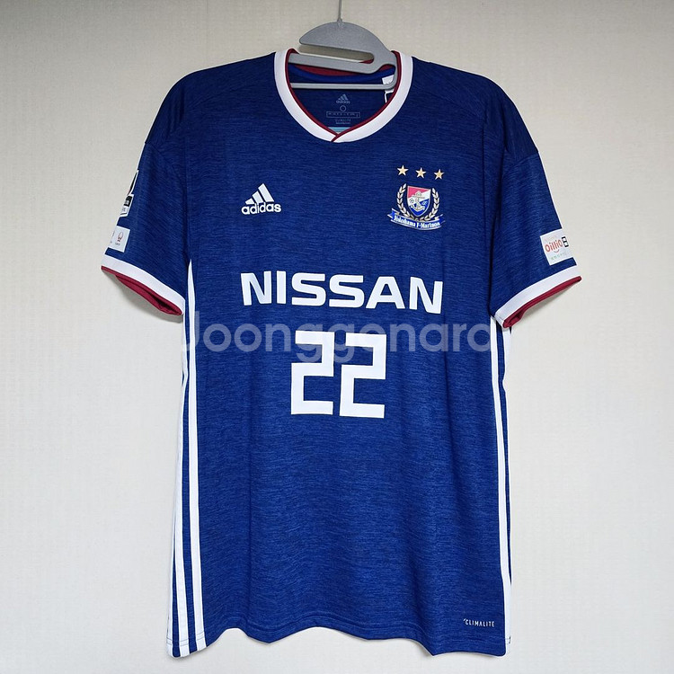 요코하마 F. 마리노스 2018 홈 반팔--0