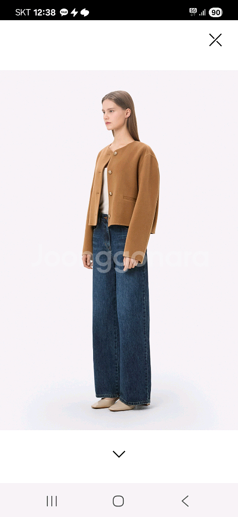 한섬25클럽모나코캐시미어블렌자켓상설--2