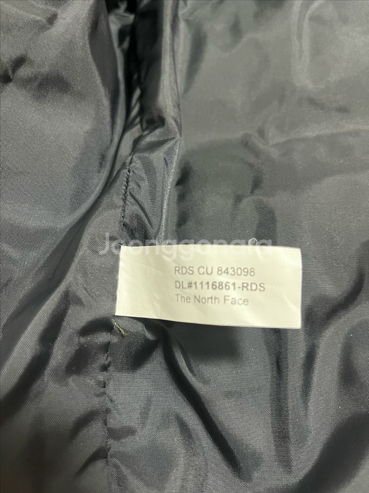 [S] 노스페이스 카모 패딩 베스트 조끼--4