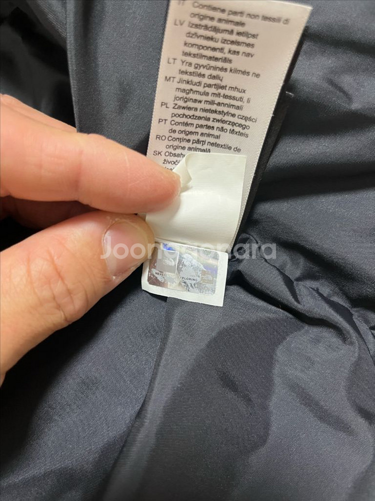 [S] 노스페이스 카모 패딩 베스트 조끼--6