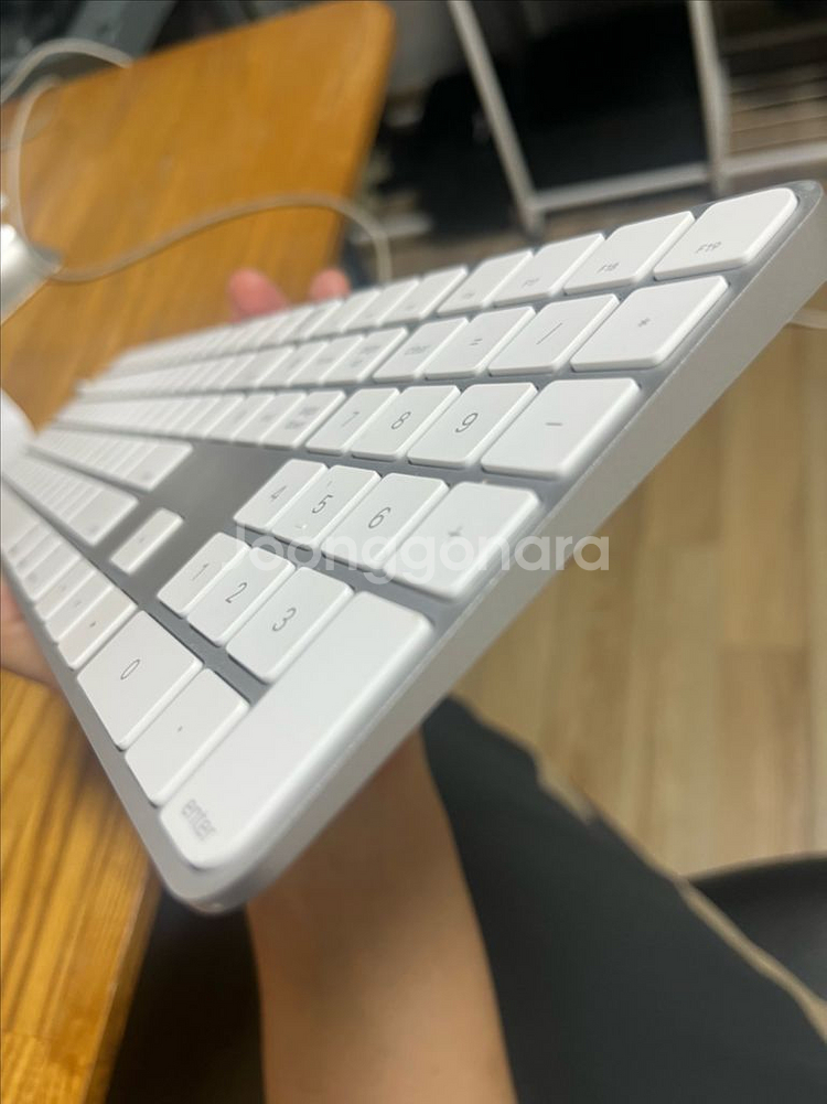 애플 매직키보드 터치아이디 영문판 숫자패드 풀사이즈--1