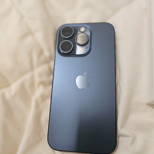 아이폰 15 프로 256GB 블루티타늄 배터리90%