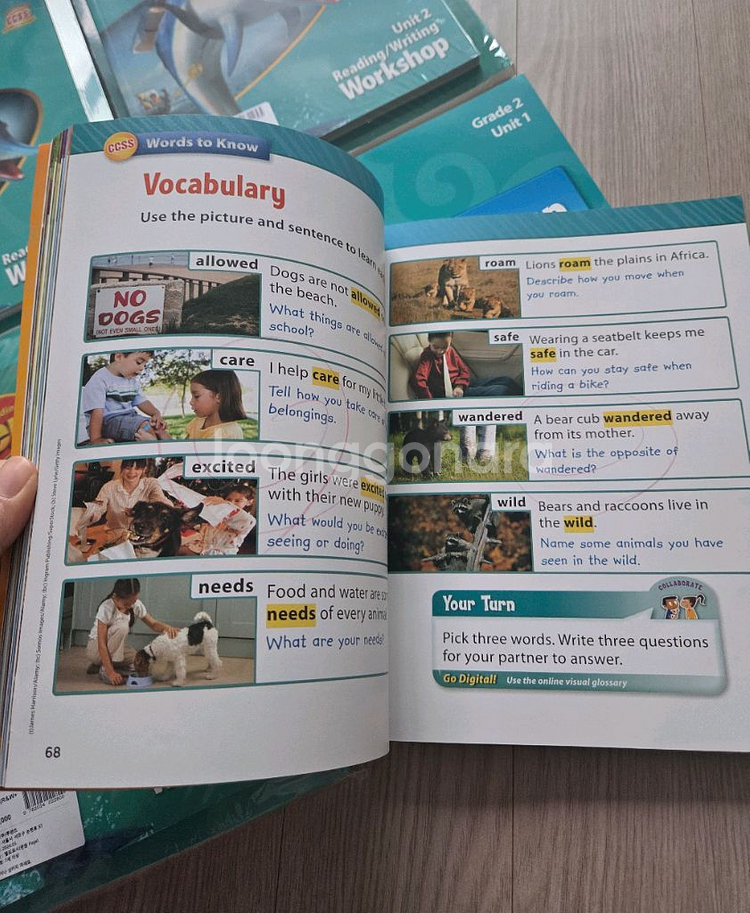 상태최상/미국교과서 원더스2(슈퍼맘)--2