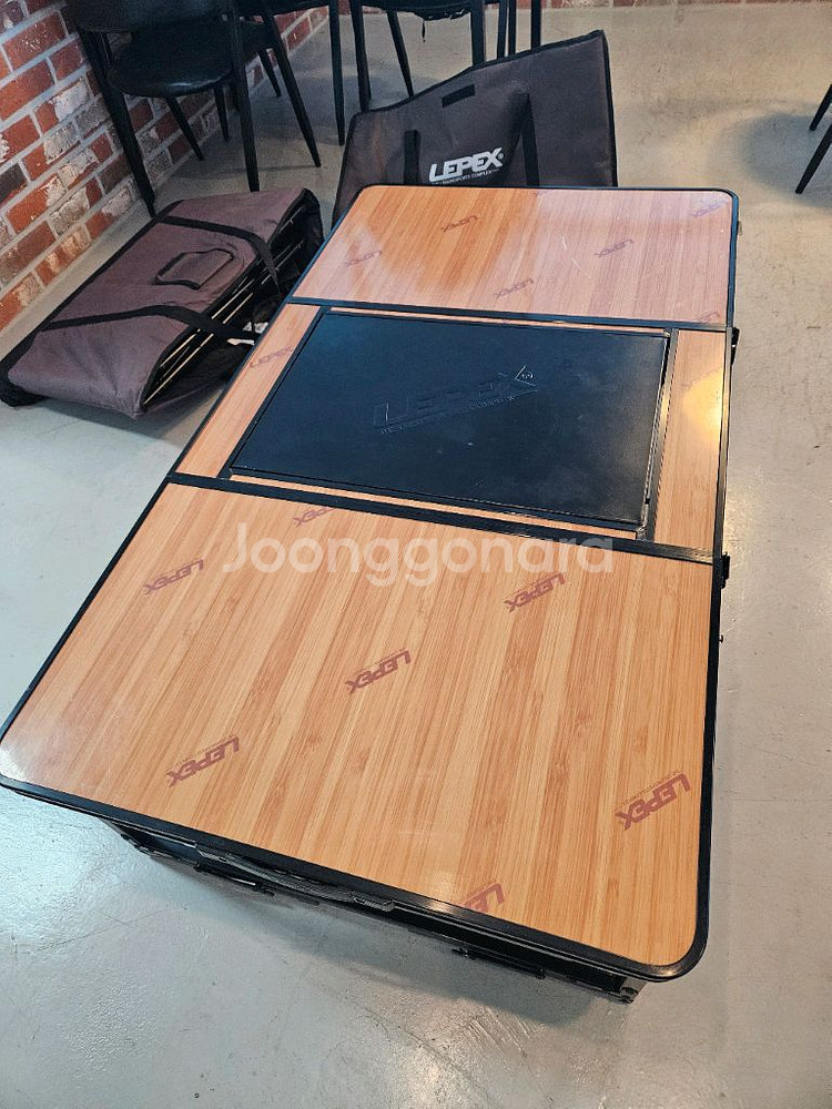 레펙스 2단 접이식 캠핑테이블--0