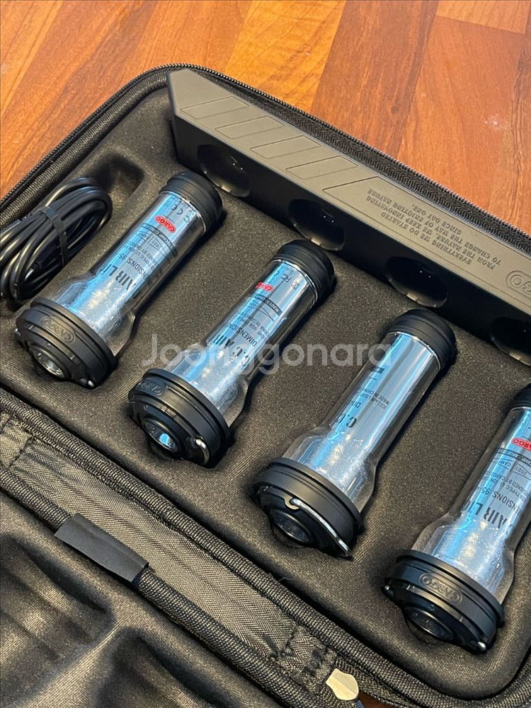 카고컨테이너 에어라이트 4EA+차징독+EVA 세트--0