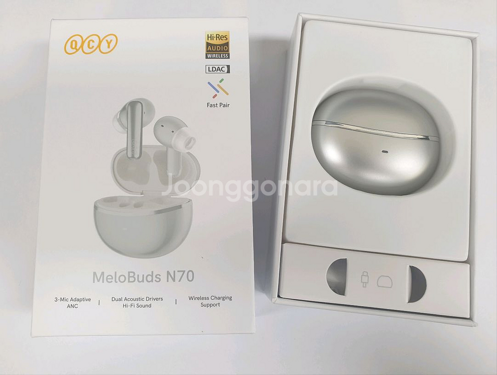 (단순개봉) QCY MeloBuds N70 무선 이어폰--0
