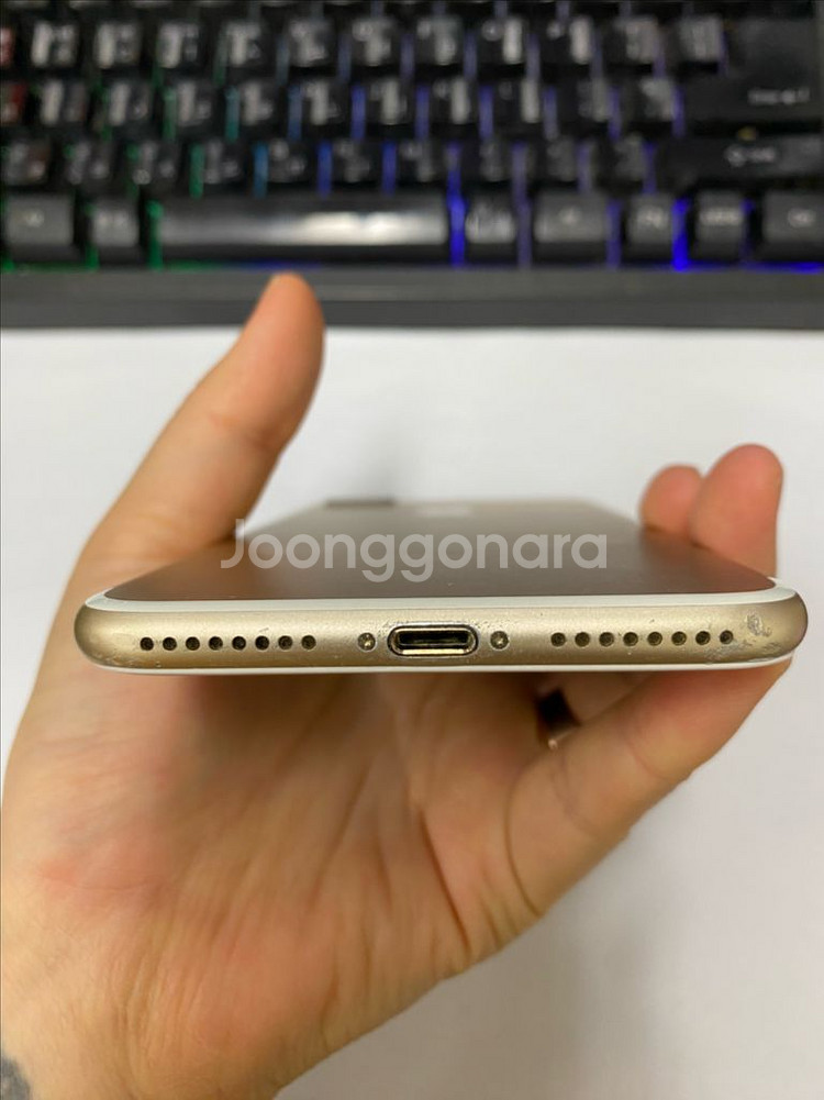 아이폰7플러스 골드 액정SS급 128GB 빈티지카메라--6
