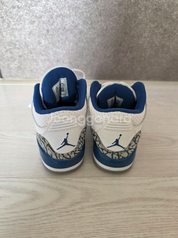 나이키 조던3 키즈 운동화 180사이즈--2