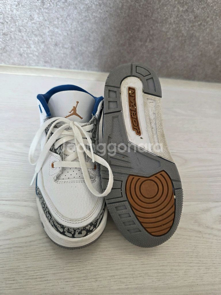 나이키 조던3 키즈 운동화 180사이즈--3