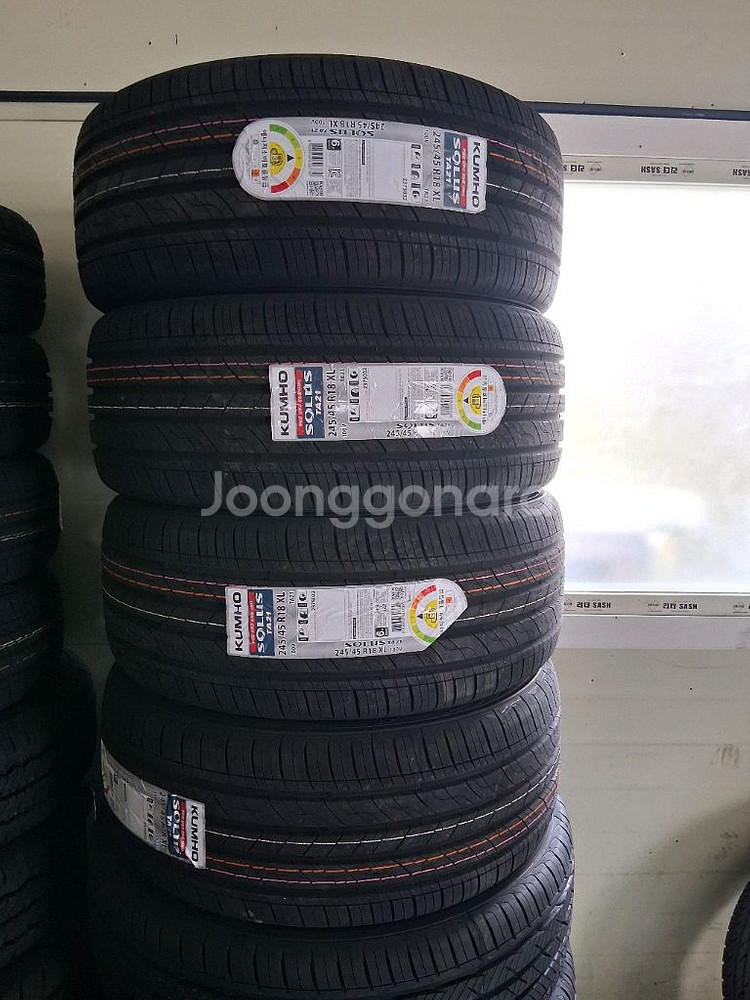 금호TA21/2454518신품타이어.245 45 18타--0