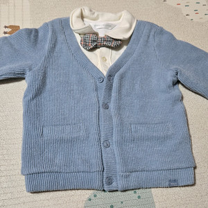 베이비 니트 가디건