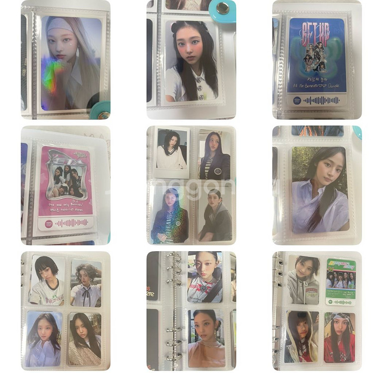 뉴진스 포카 해린 하니 공방 미공포 굿즈 특전--0