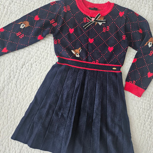 베네통 니트 원피스 120