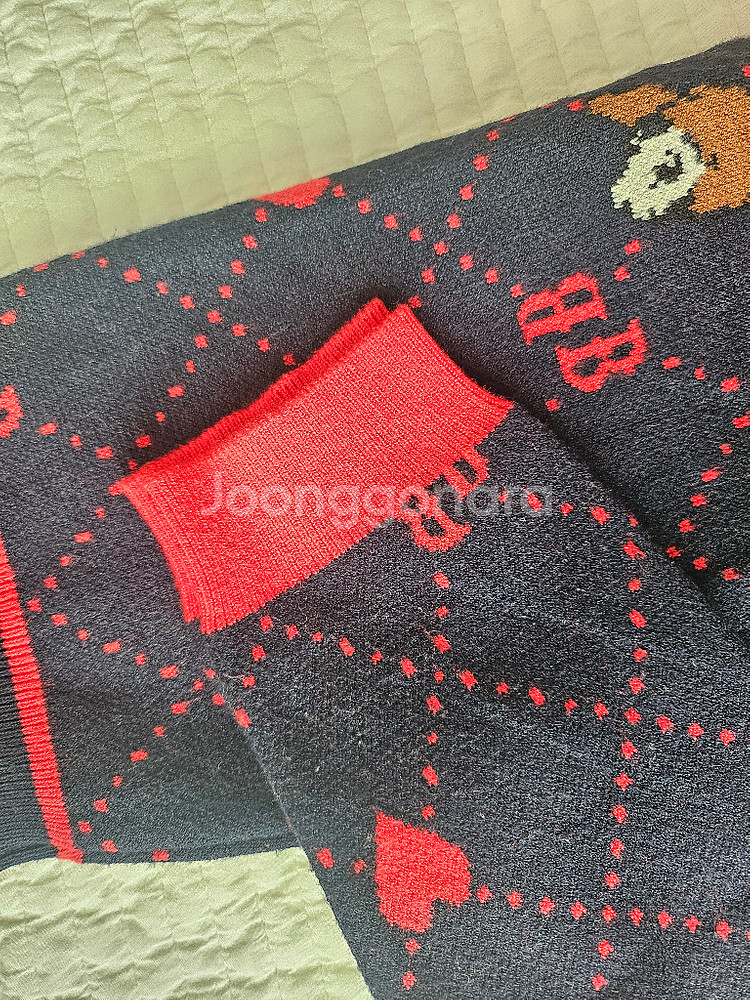 베네통 니트 원피스 120--3