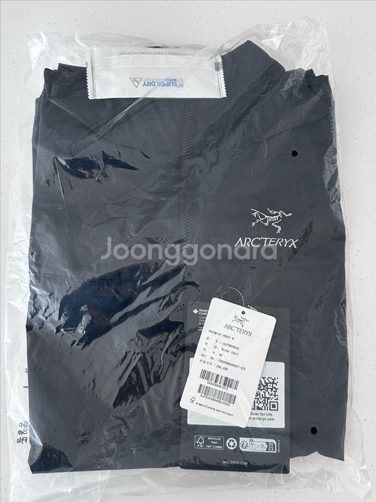 우먼 아크테릭스 스쿼미시 블랙 M--0