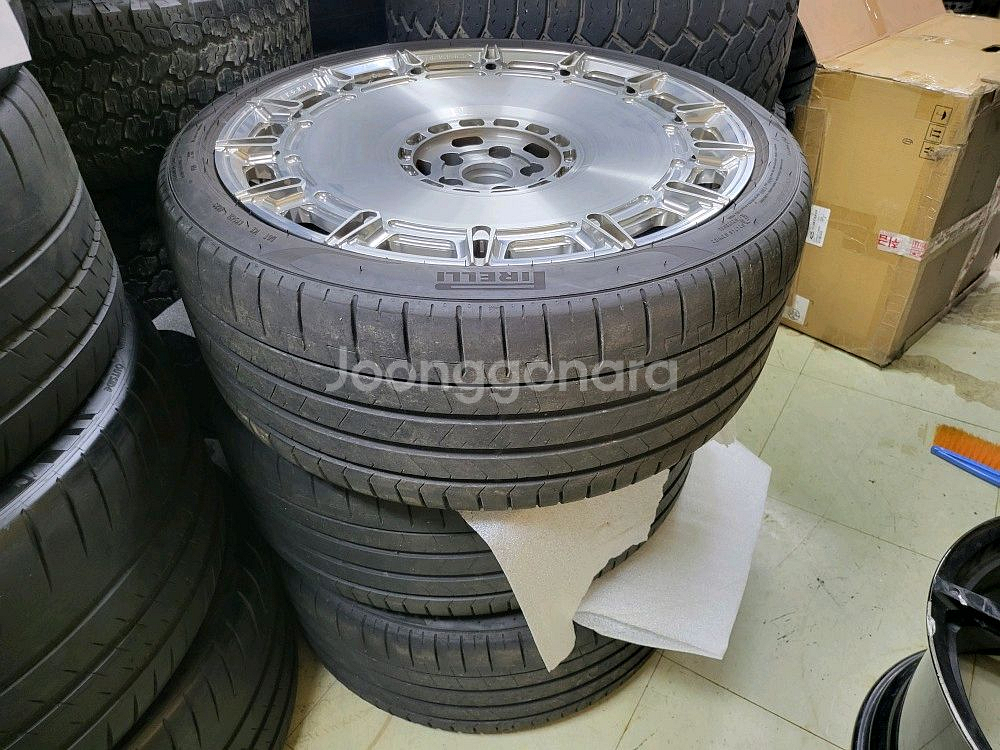 보센 S21-13 럭셔리 23인치 단조휠 & 타이어--6