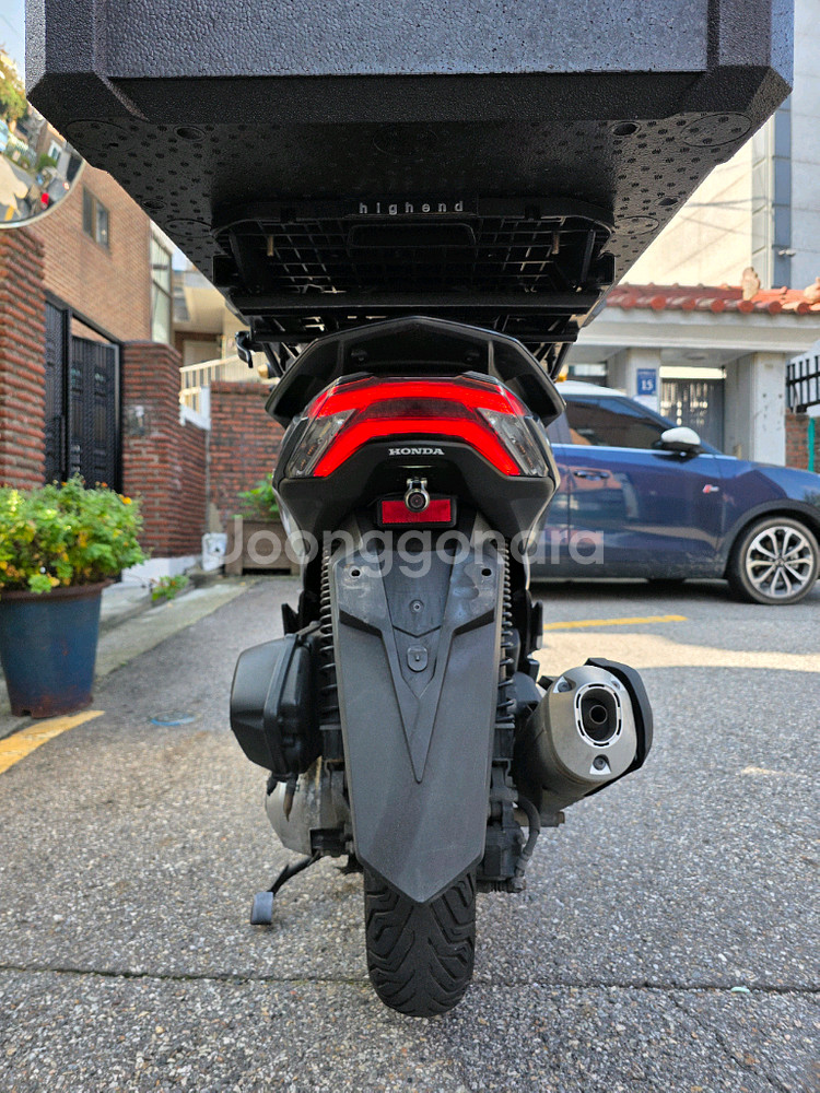 pcx125abs 2채널블랙박스 배달셋팅 소모품올교환--3