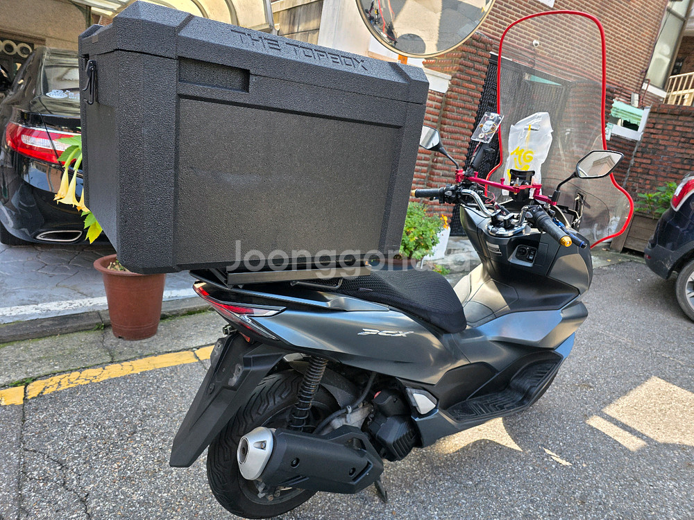 pcx125abs 2채널블랙박스 배달셋팅 소모품올교환--2