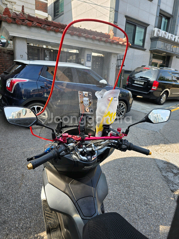 pcx125abs 2채널블랙박스 배달셋팅 소모품올교환--7