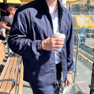 폴로 랄프로렌 바라쿠다 코튼 트윌자켓 자켓 네이비/블랙