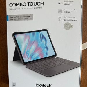 로지텍 콤보터치 케이스(iPad Air11인치)-새제품