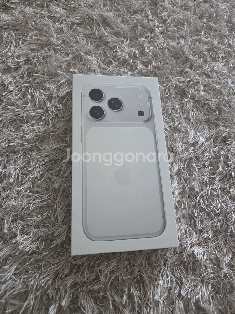 (미개봉) 아이폰 17 프로 자급제 512GB 실버--0