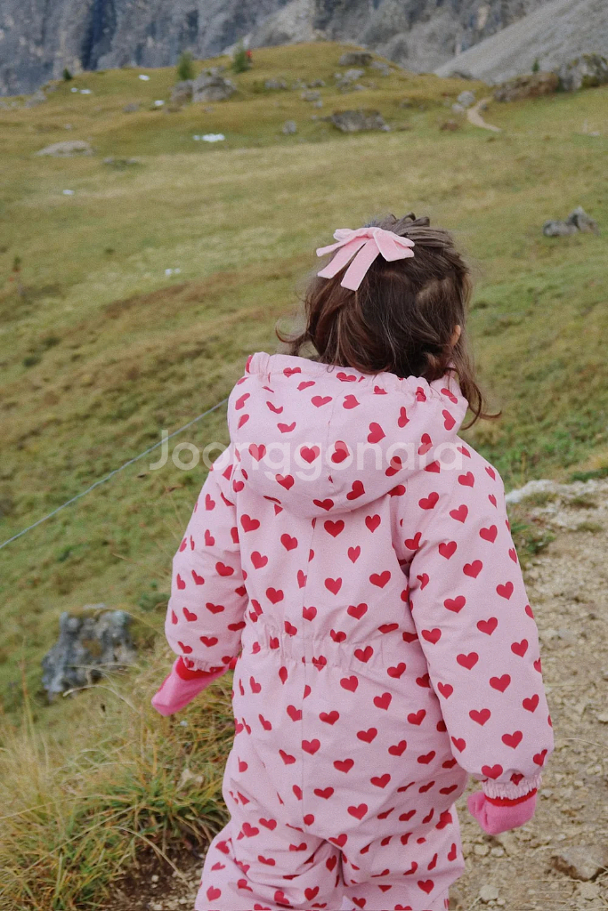 콩제슬래드 스노우수트 6y 스키복 방한복--1