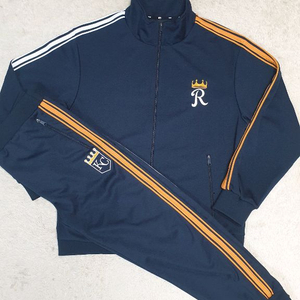 [남성105] 정품 MLB kc로얄스 트레이닝세트 완전새것