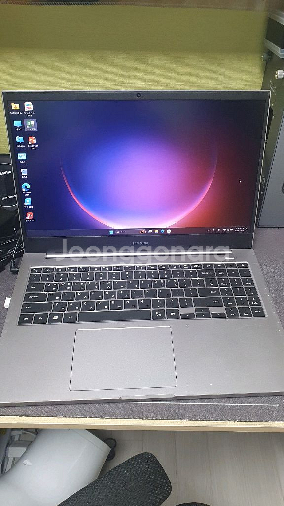 갤럭시북 플러스2 11세대 펜티엄 배터리93%효율--0