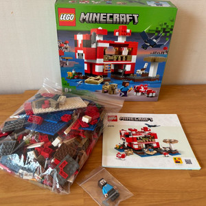 21270 레고 마인크래프트 버섯소 하우스