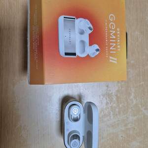 드비알레 제미니2 무선이어폰 A급 풀박스 팝니다.