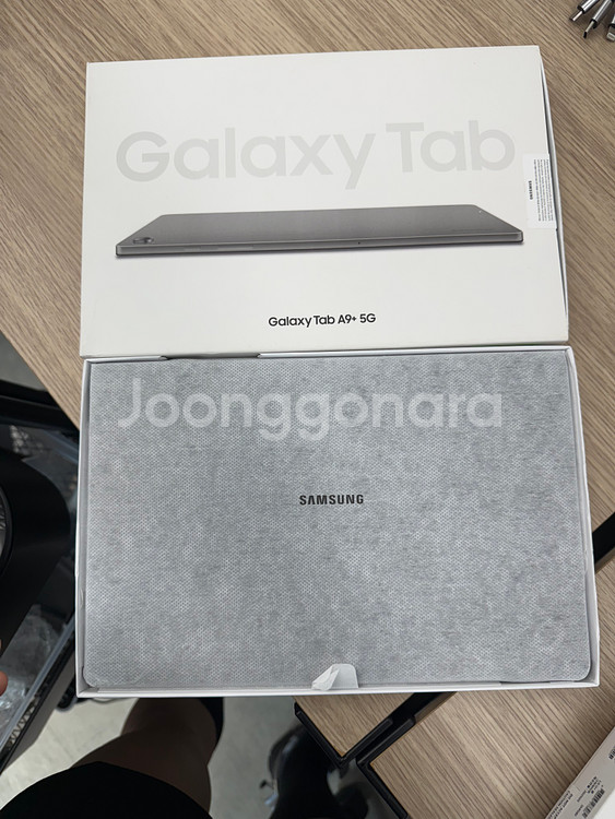 갤럭시 탭A9+ 5G 그라파이트 64기가 (단순개봉)--0