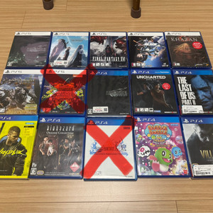 플스4 및 플스5 게임 팝니다