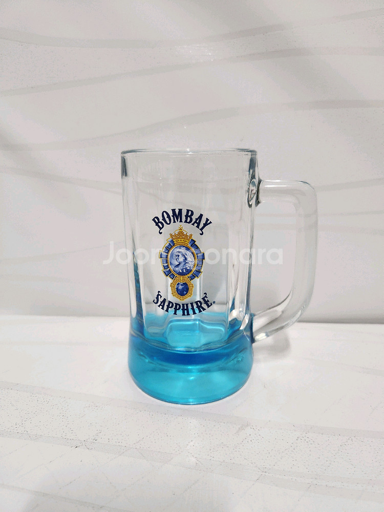 봄베이 사파이어 맥주잔/유리컵--0